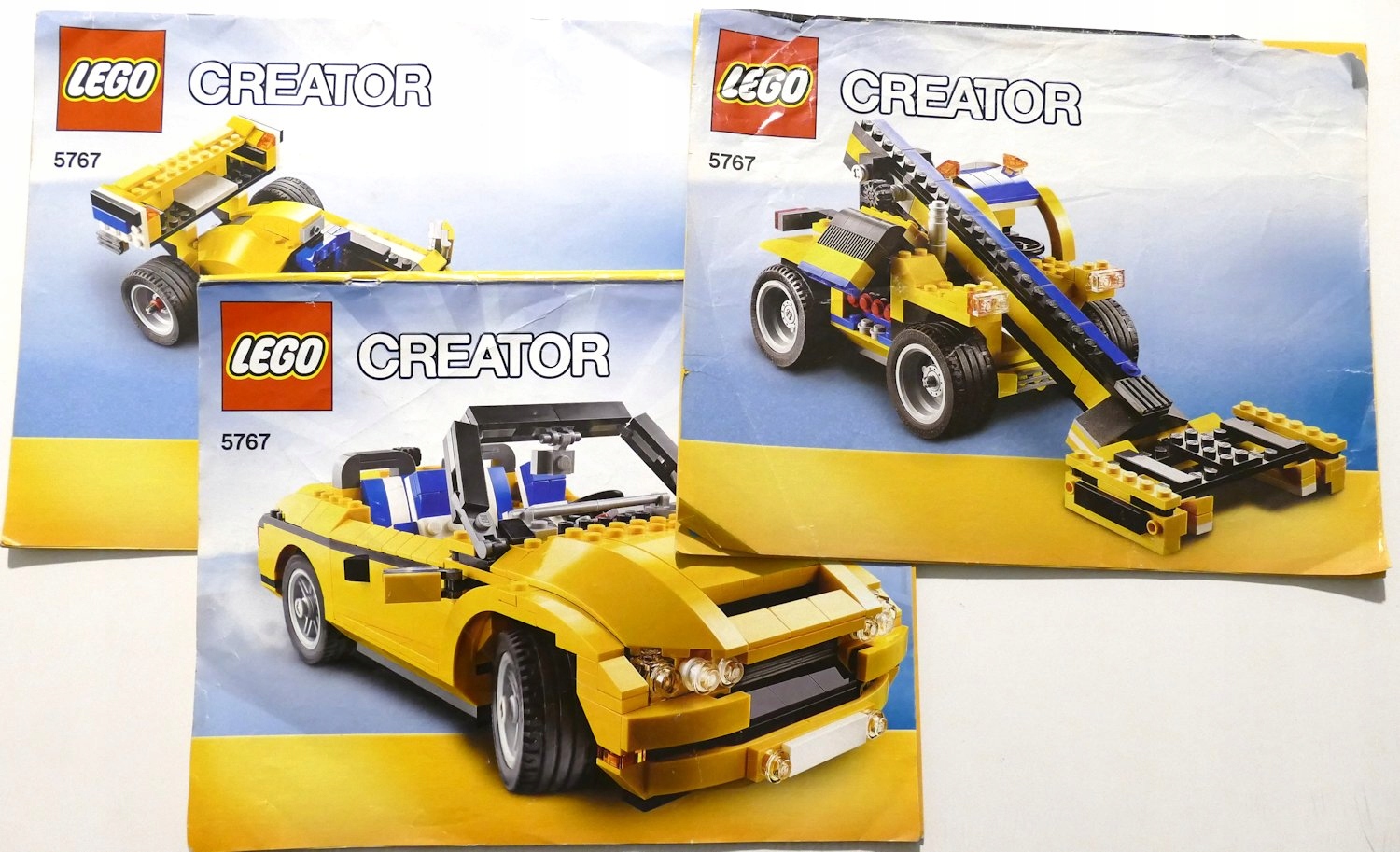 LEGO INSTRUKCJA CREATOR 5767 KRĄŻOWNIK SZOS 13355085500 - Allegro.pl