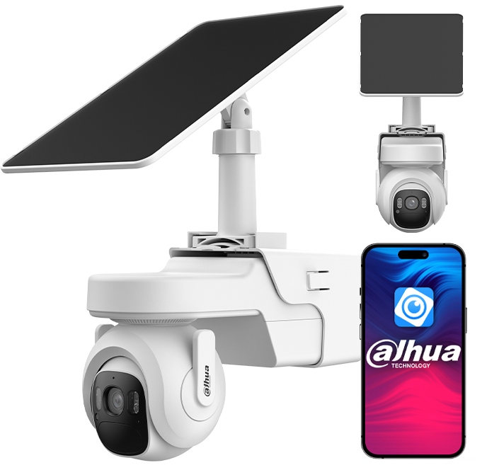 Kamera 4G Solárna KIT/BP4A-4G/M0508 4MPx Dahua Bezdrôtová Panelová Pv
