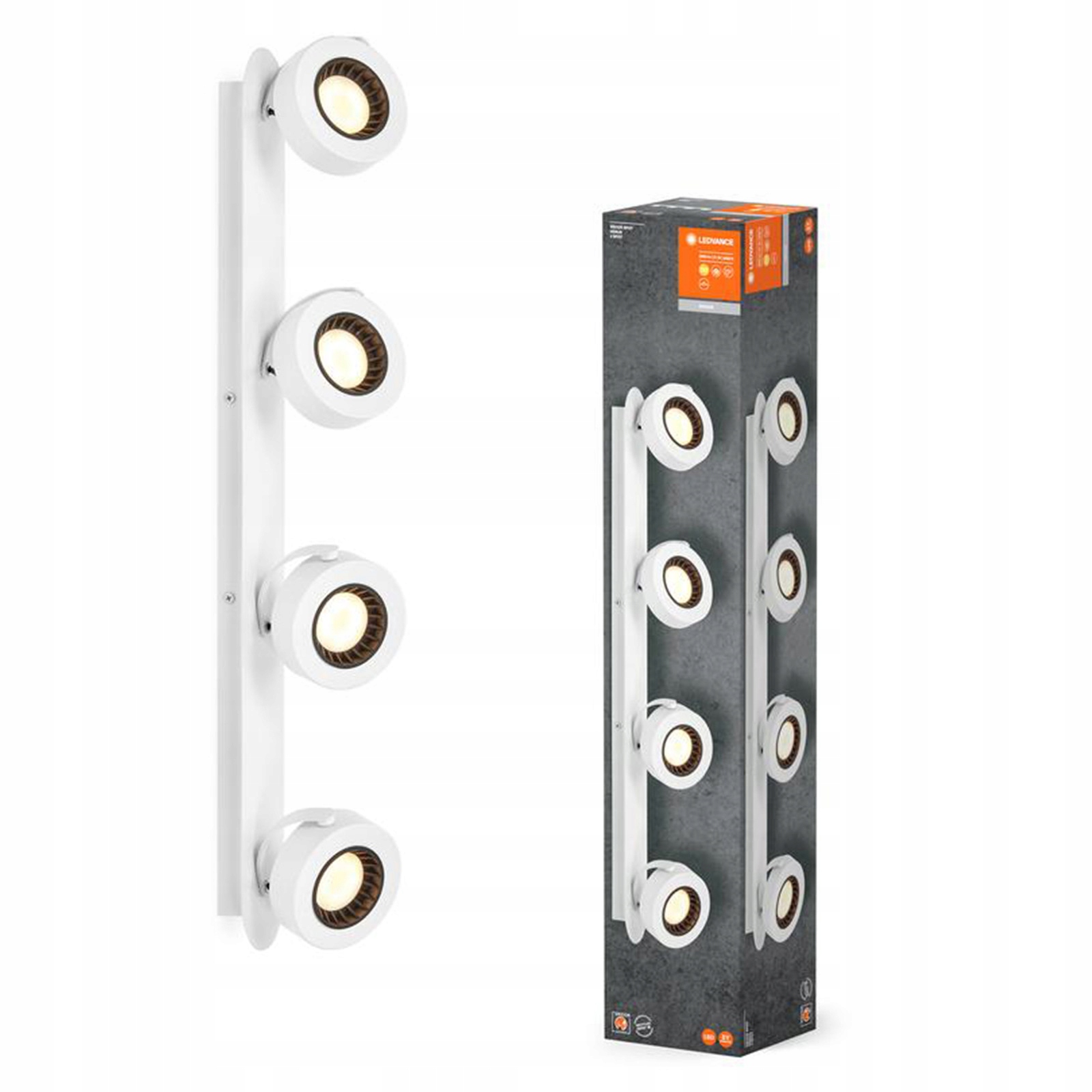 Led nástenná stropná lampa Nástenná lampa 21W 910lm Cct Spot