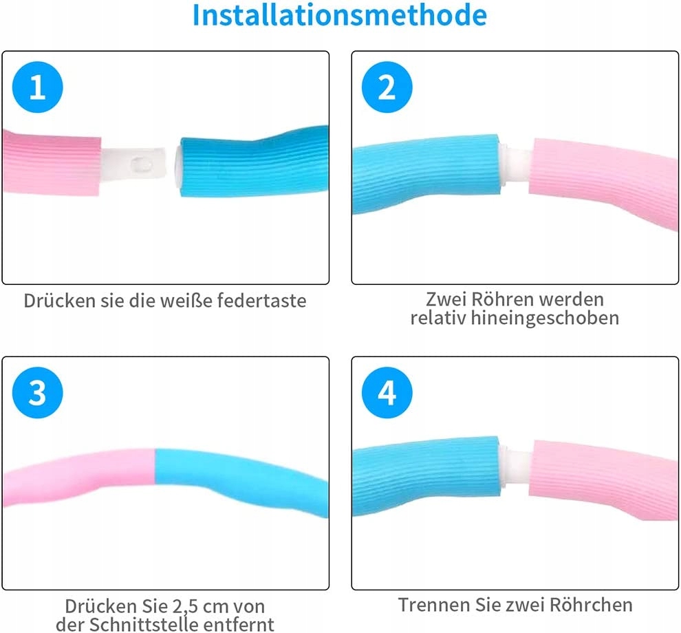 Hula hop klasyczne newlemo 95 cm + skakanka Marka inna