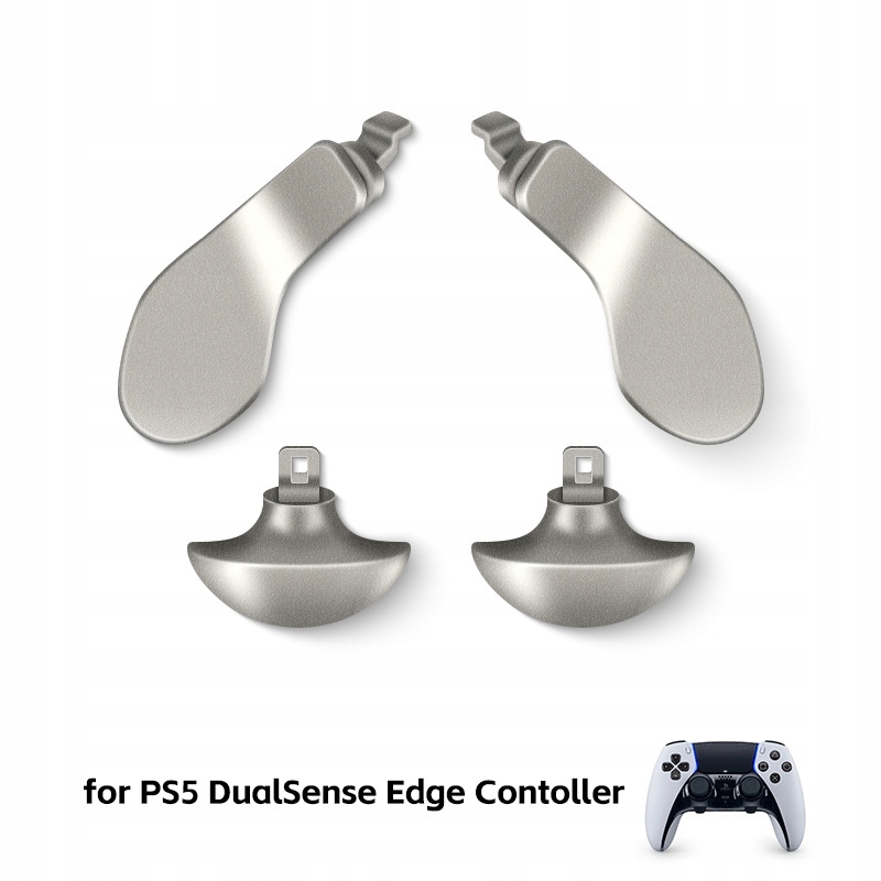 4 SZTUKI TYLNYCH ŁOPATEK DO KONTROLERA PS5 EDGE