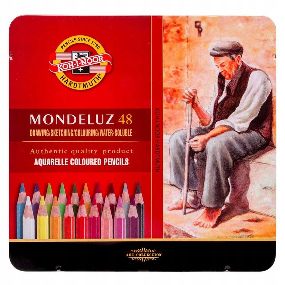 Pastelky Mondeluz Akvarelové 3726 48 Kol Koh-i-noor