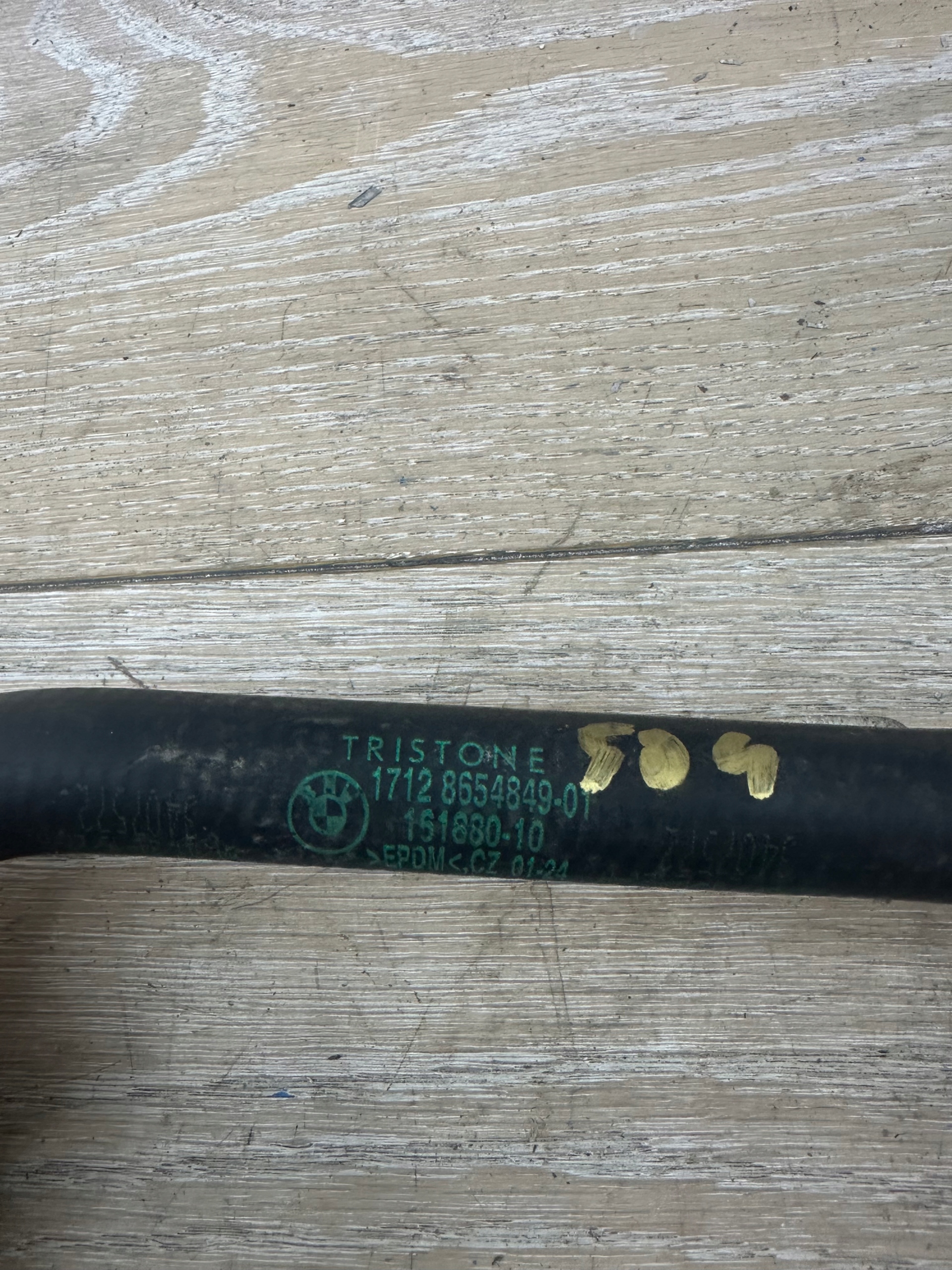 BMW G20 G21 330e HYBRYDA prijenos crijevo vode 8654849