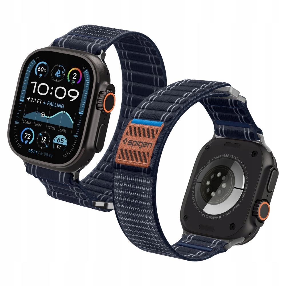Spigen Pasek Do Apple Watch 8 9 10 11 Se Ultra 44 45 46 49 MM Wysokiej