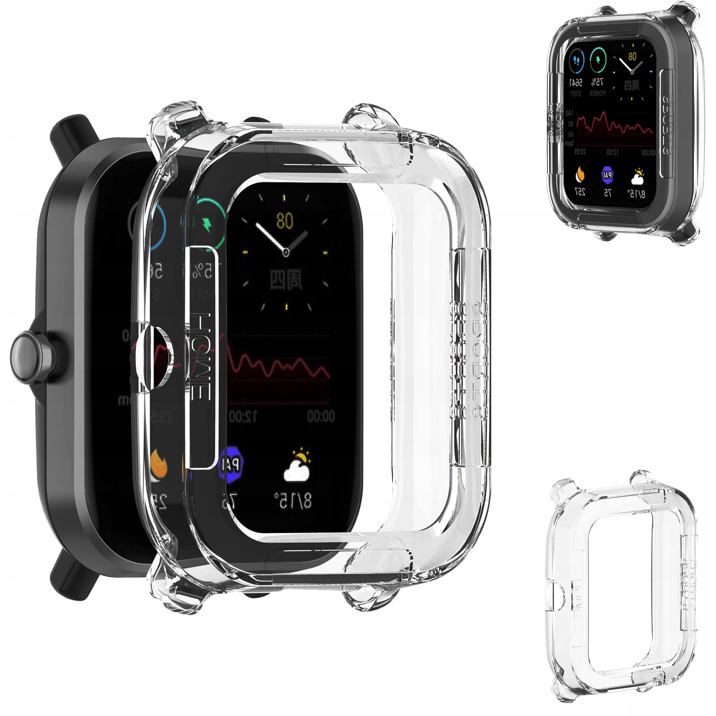 

Etui z osłoną do Amazfit GTS2 Mini Pop Pop Pro