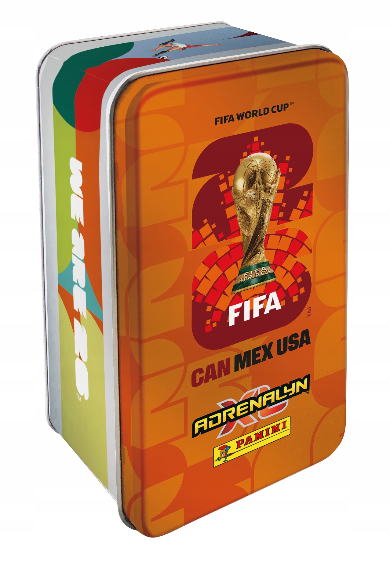 Panini Fifa World Cup 2026 Duża Puszka 60 kart piłkarskich karta Limited