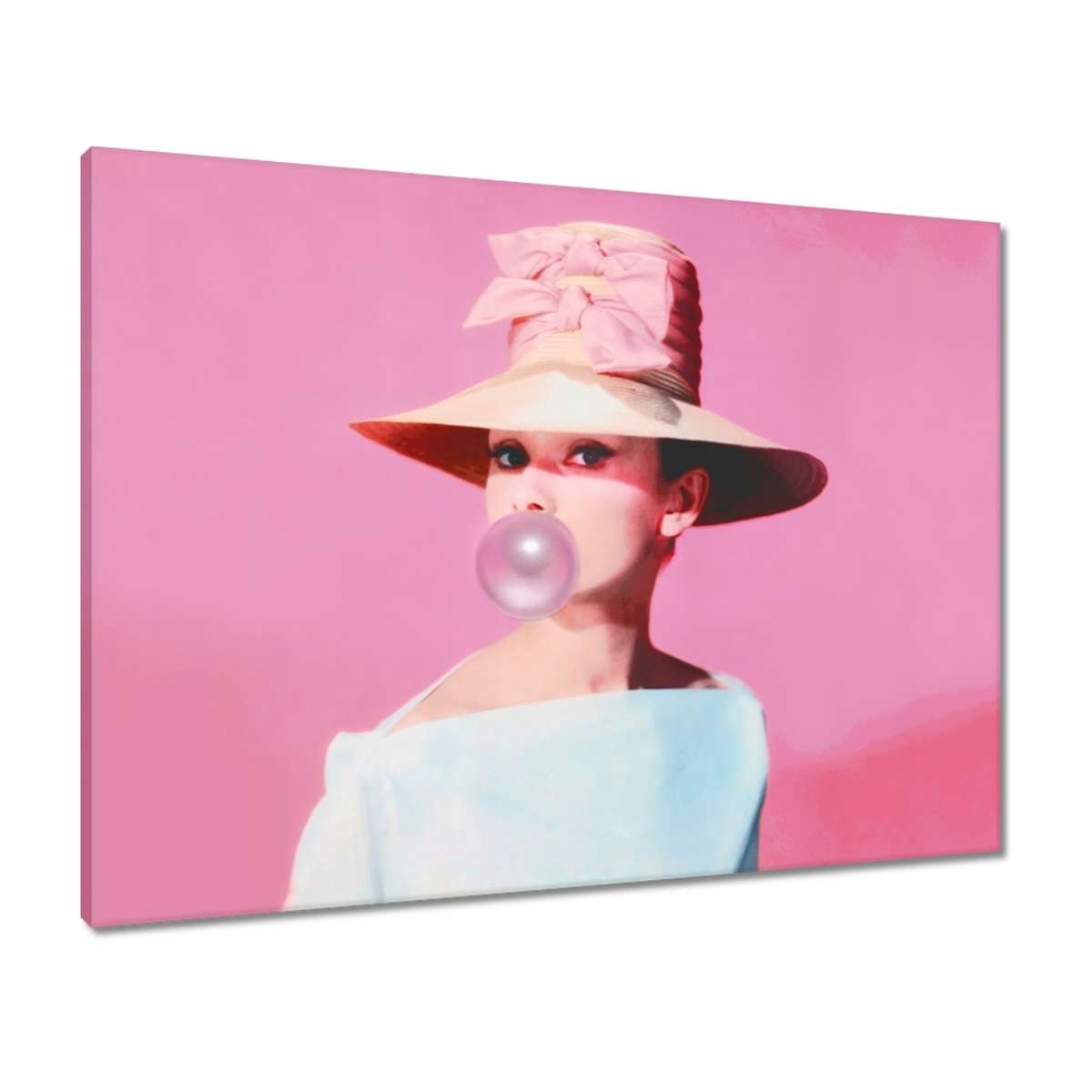 Obrazy 80x60 Audrey Hepburnová Balonová