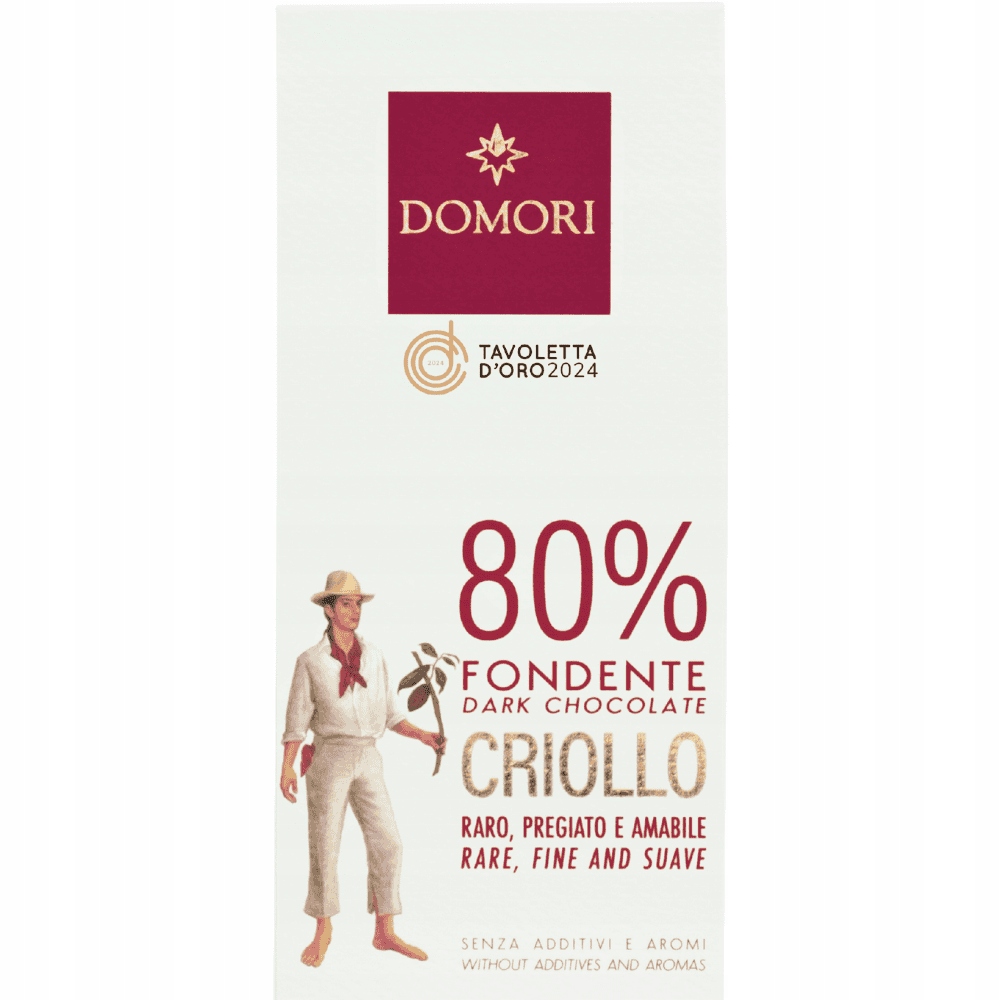 Levně 2x Domori tmavá čokoláda Criollo Blend 80% 50 g