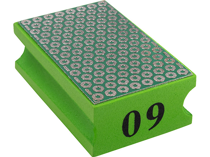 GĄBKA DIAMENTOWA POLERSKA SZLIFIERSKA DO KAMIENIA GRESU PŁYTEK GR. 60 Marka Drel