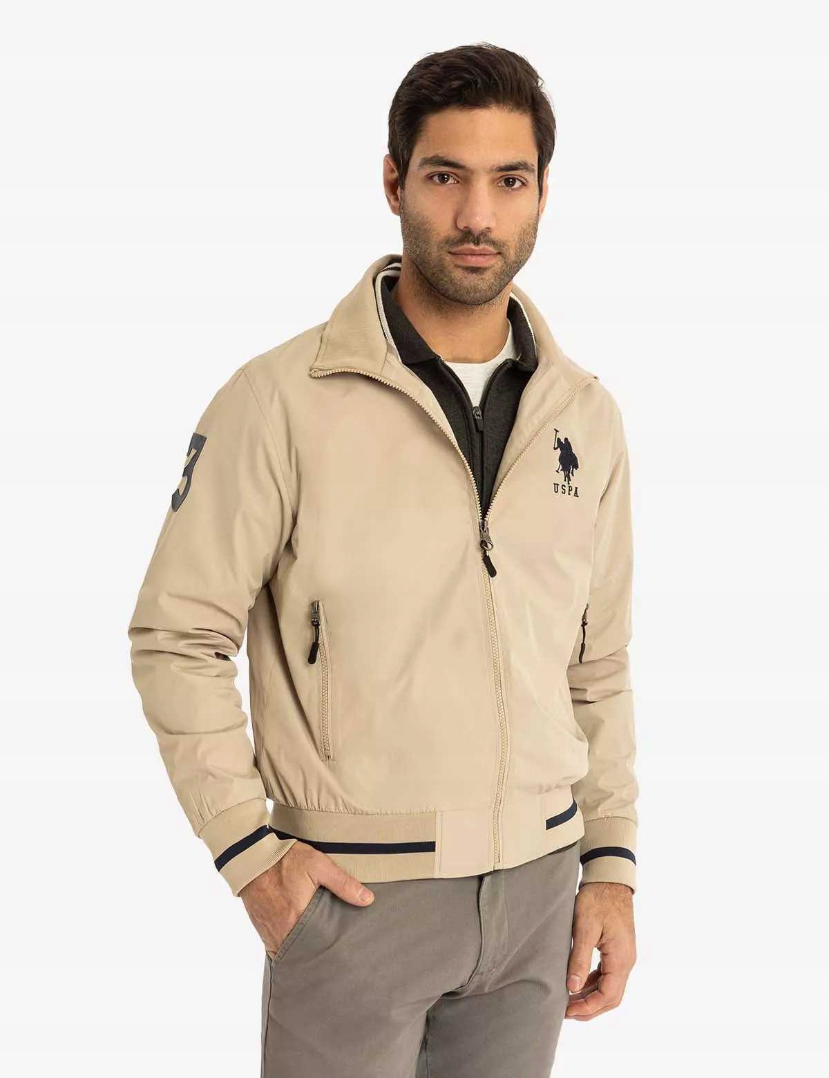 U.s. Polo Assn. pánská bunda Track hnědá XXL