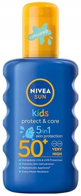 Nivea Sun Kids Protect & Care Ochranný Sprej Na Slunce Pro Děti SPF50