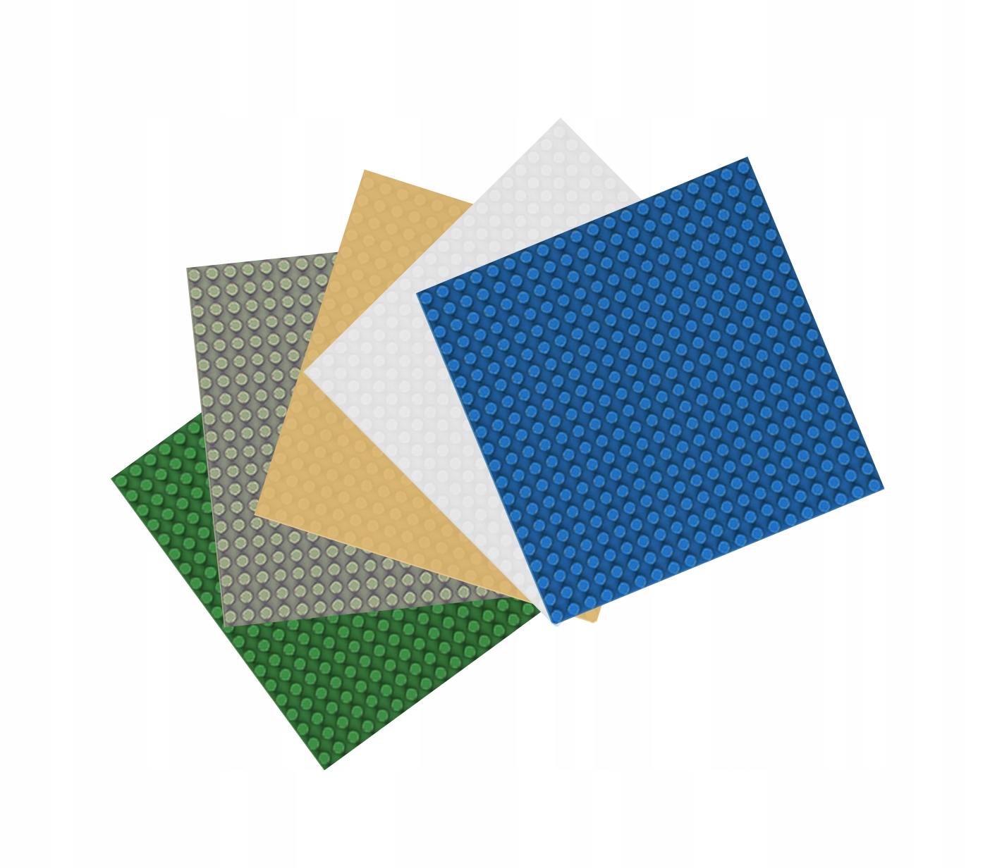 

Zestaw 5 Płytek Konstrukcyjnych Do Klocków Lego