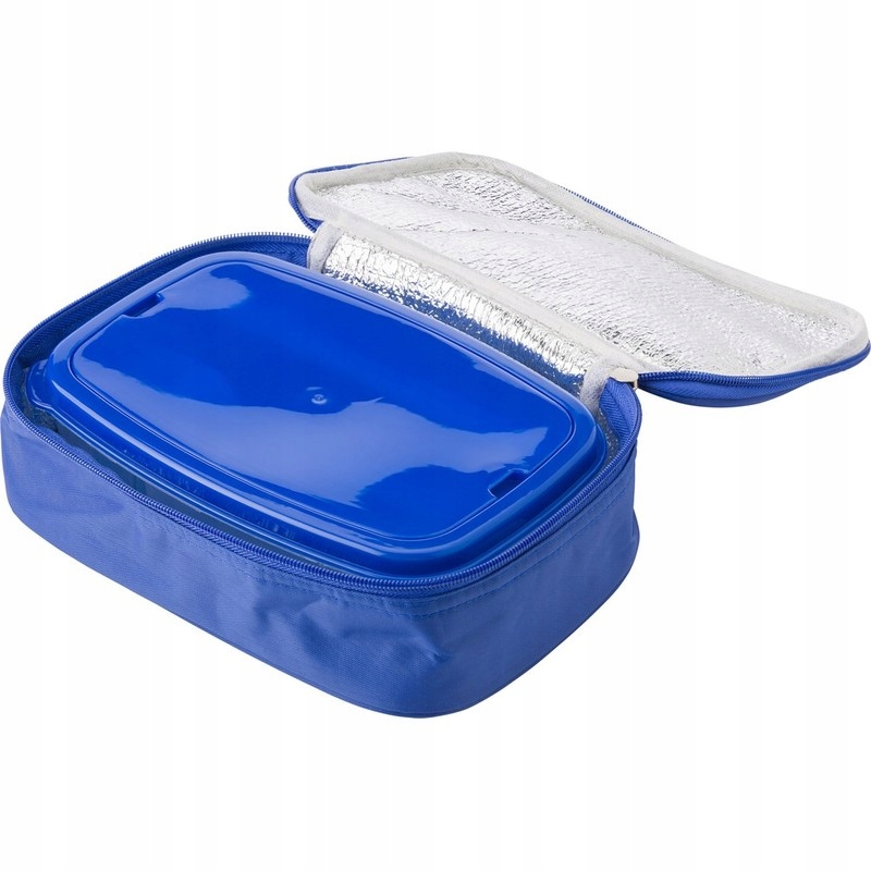сумка-холодильник з коробкою синій бренд Voyager