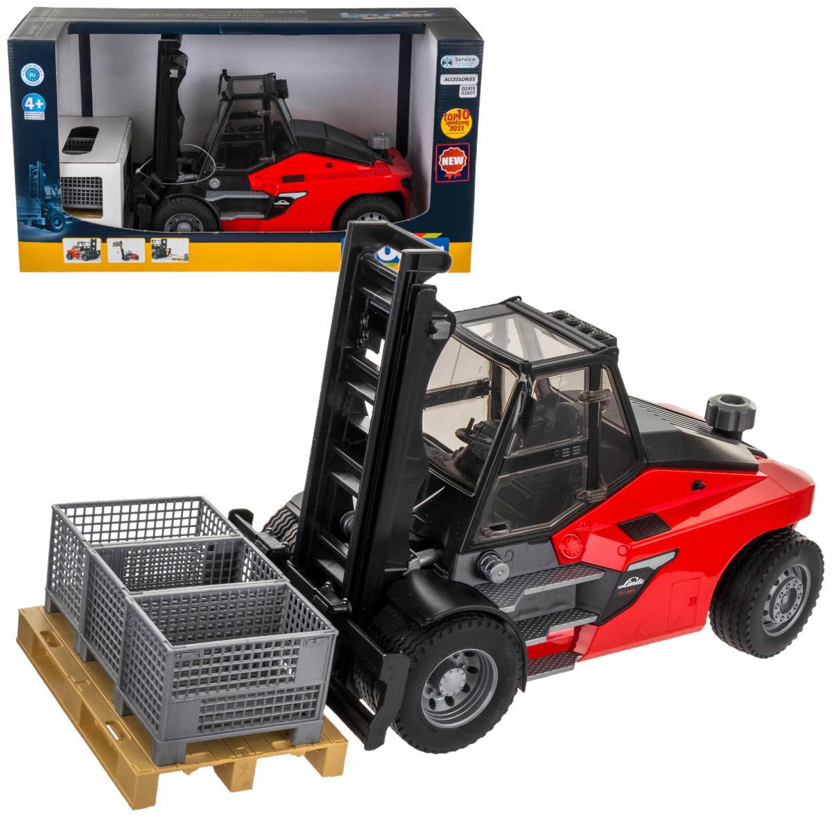 

Bruder 02513 Wózek widłowy Linde HT160