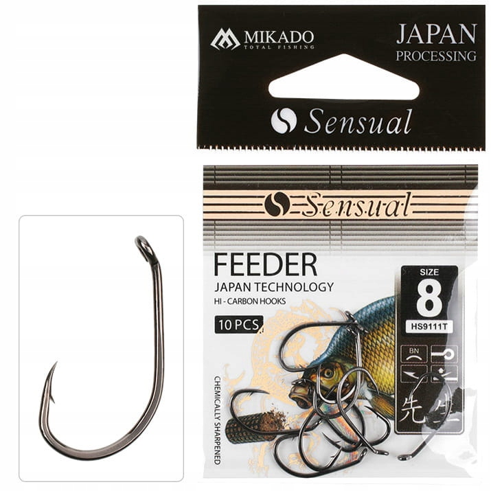 

Mikado Sensual Haczyki Feeder (9111T) roz. 6