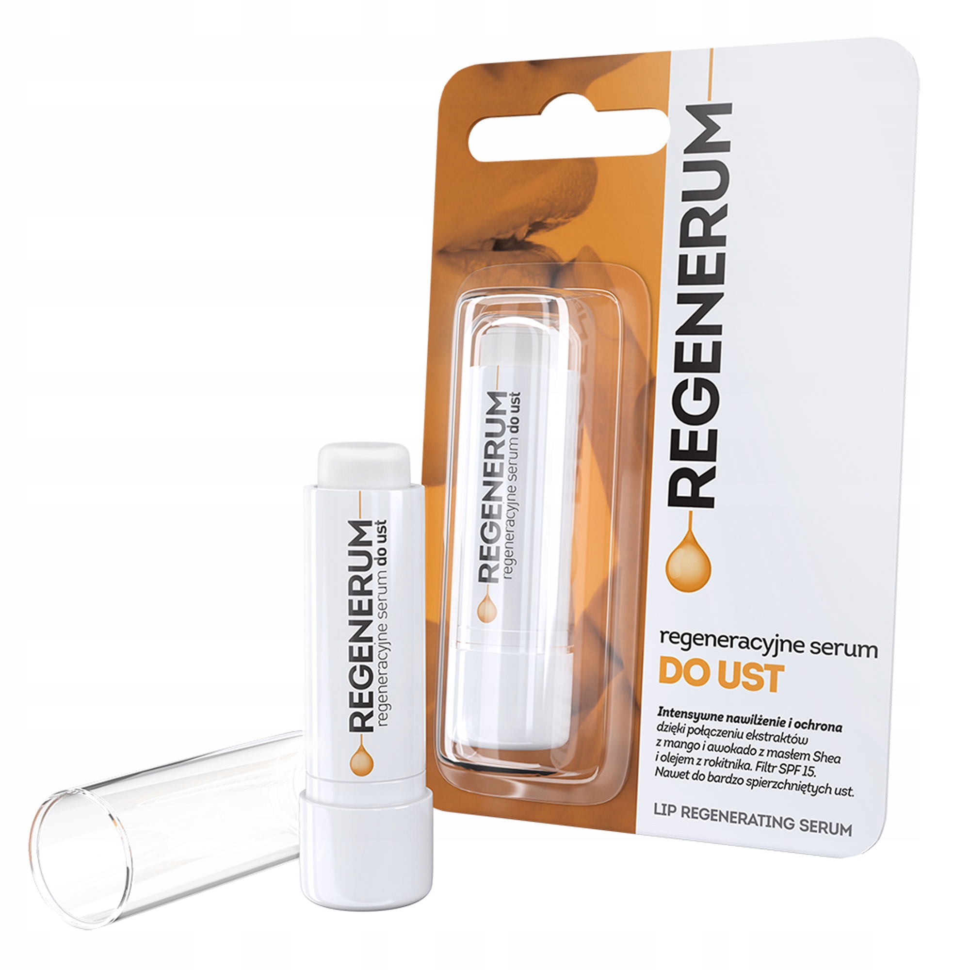 

Regenerum Regeneracyjne Serum Do Ust 5g Pomadka