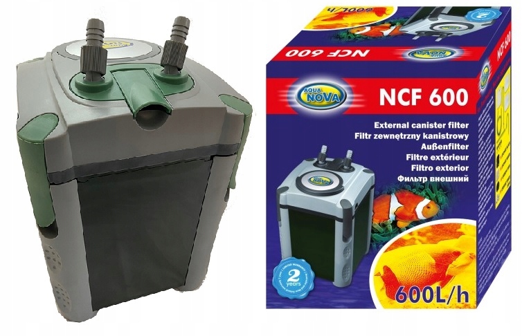 

Filtr Zewnętrzny Kubełkowy Do Akwarium 150L