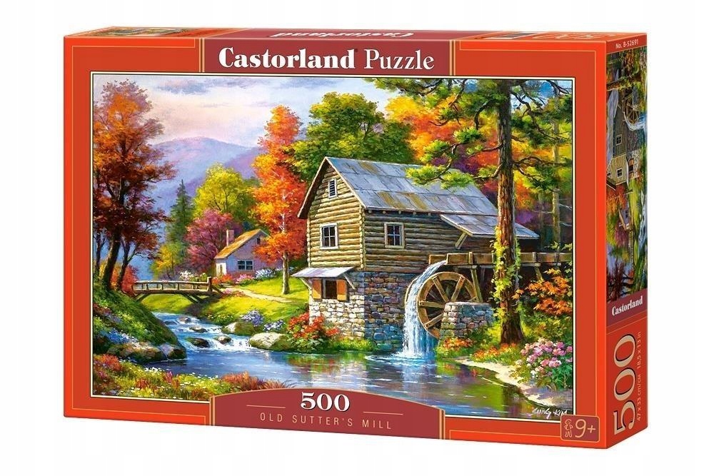PUZZLE 500 OLD SUTTER'S MILL CASTOR, CASTORLAND