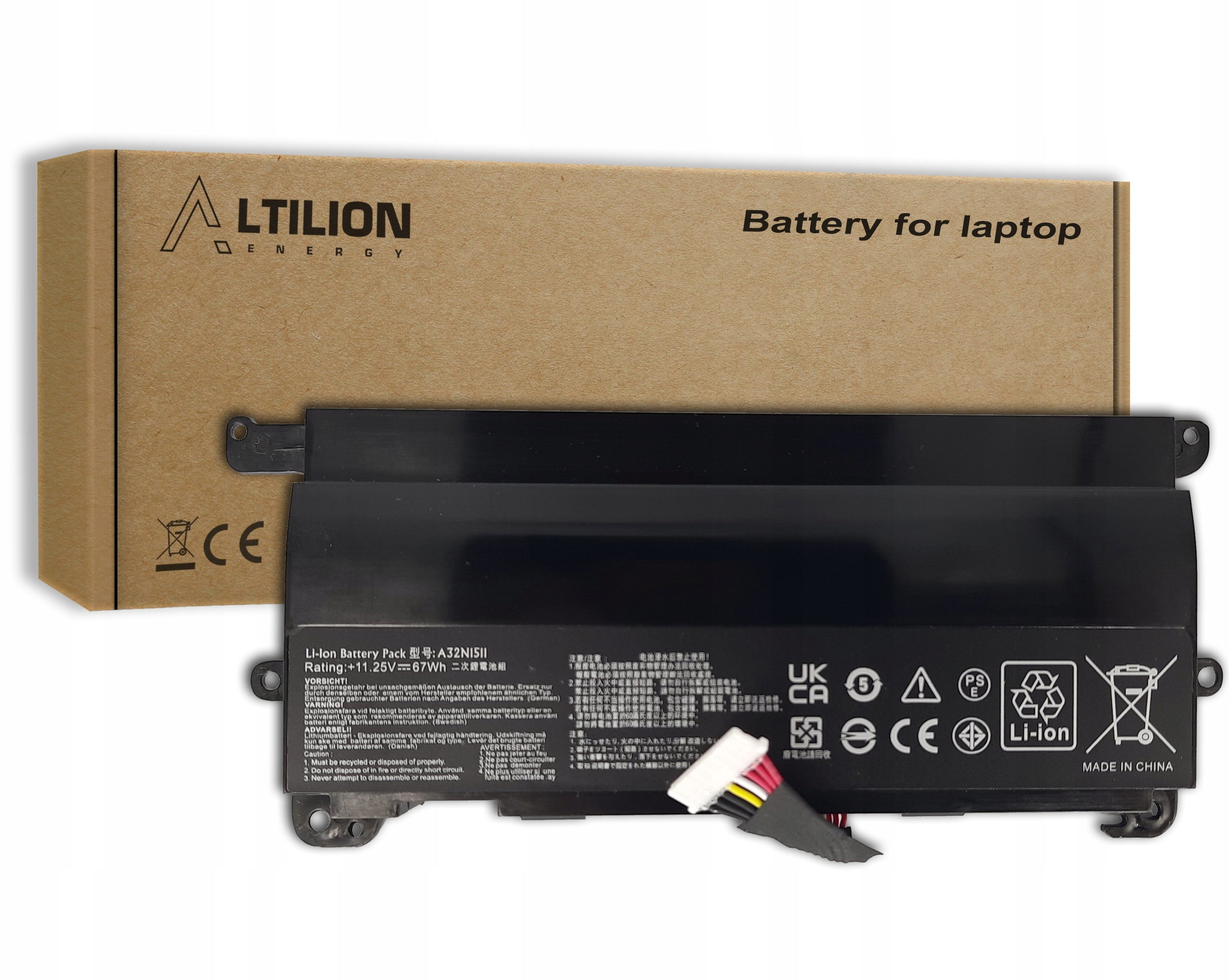 Batéria Altilion Energy A32N1511 kompatibilná s Asusom