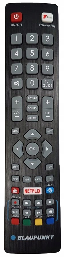 Oryginalny pilot Sharp AQUOS YouTube LC-43CFF6002K Kod producenta Aquos