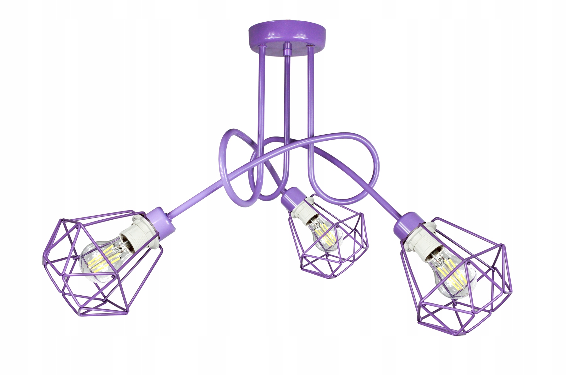 

Lampa wisząca sufitowa Edison Diamond żyrandol led