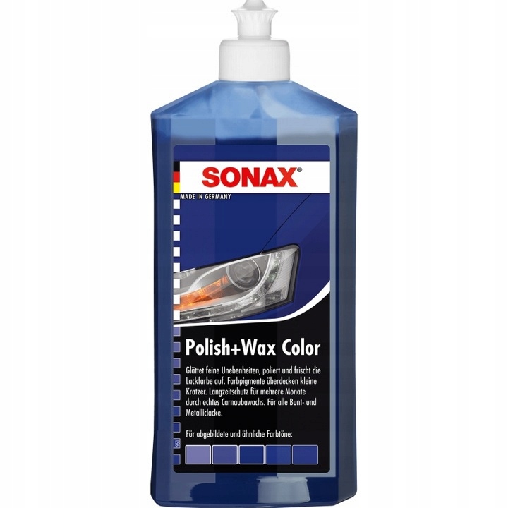 

Sonax Wosk Koloryzujący Nanopro Niebieski 500ML
