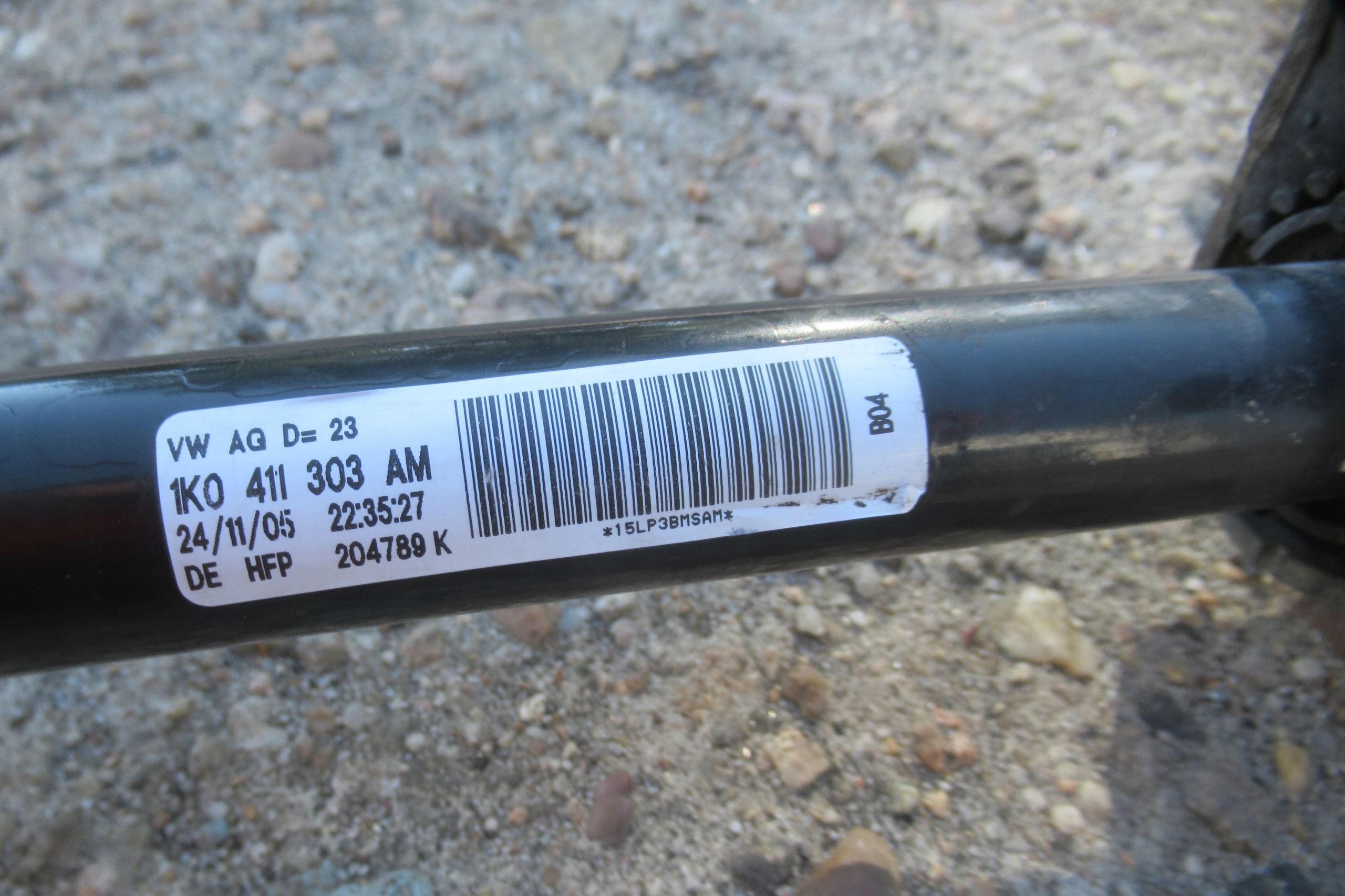 VW TOURAN 2.0 TDI stabilizer rod front 1K0411303AM