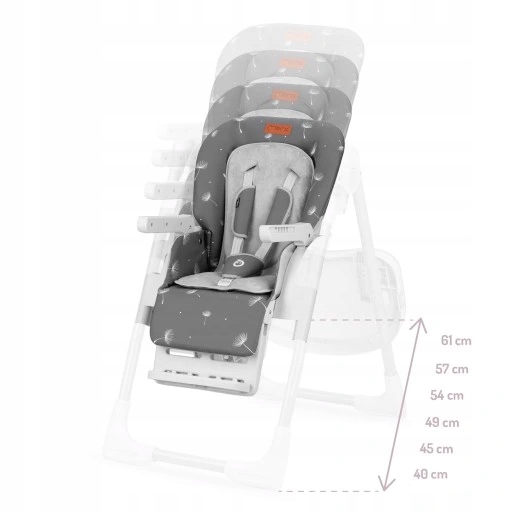 Krzesełko fotelik karmienia EKOSKÓRA MoMi YUMTIS Marka MoMi
