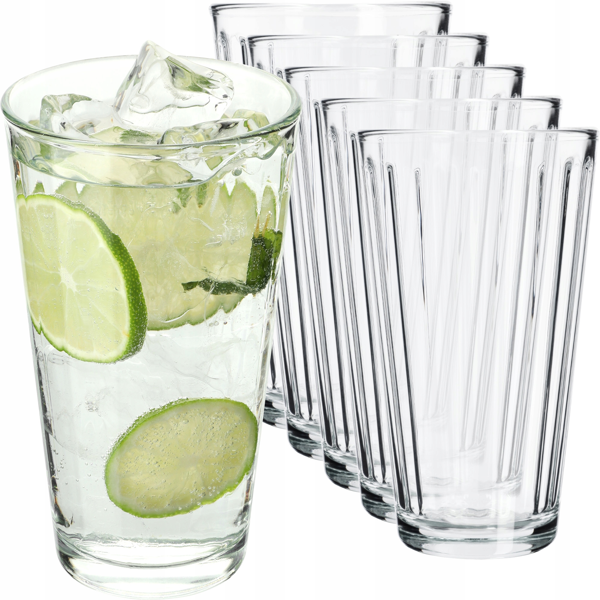 

Szklanki Do Napojów Drinków Wody 360ml Zestaw 6szt