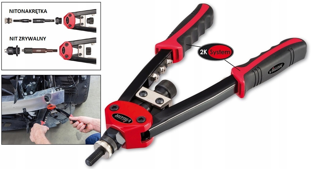 Ručná Nitovačka Na Odtrhnuté Nity