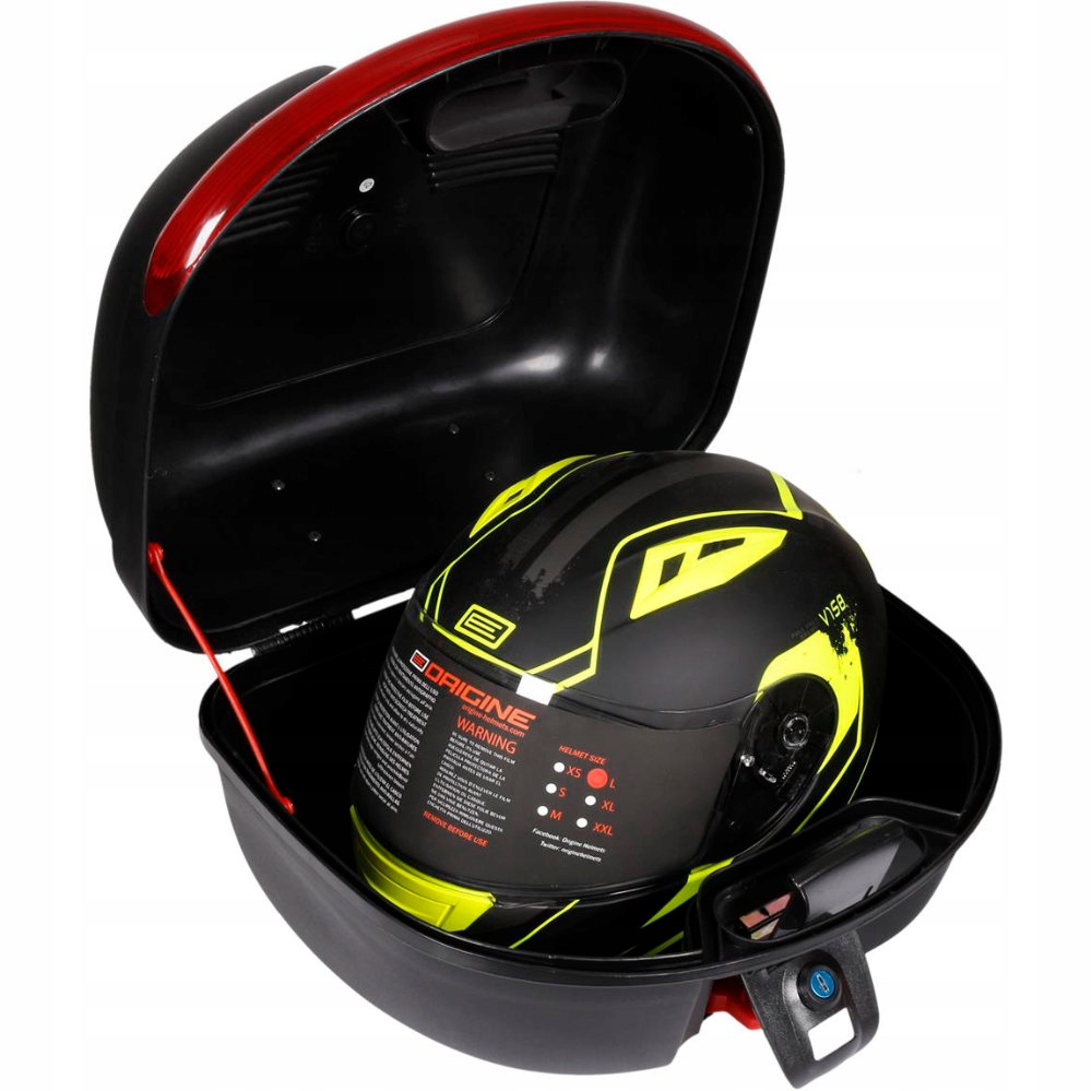 KUFER MOTOCYKLOWY 30L odblask JUNAK BARTON ROMET Producent Moretti