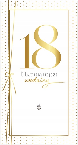 

18 urodziny kartka z życzeniami PM191