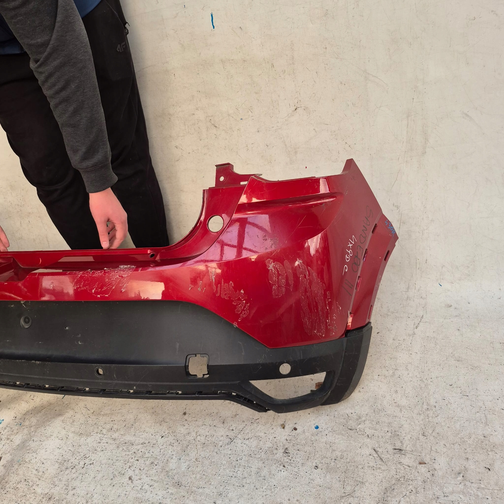 DACIA SANDERO III 3 STEPWAY 20-> bumper rear part rear 4XPDC