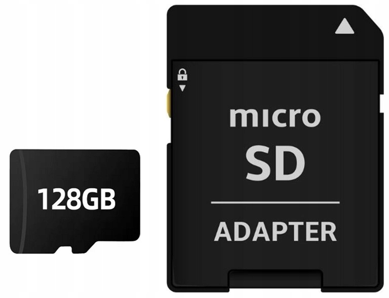 Karta pamięci microsd 128gb do monitoringu kamery zewnętrznej wewnetrznej