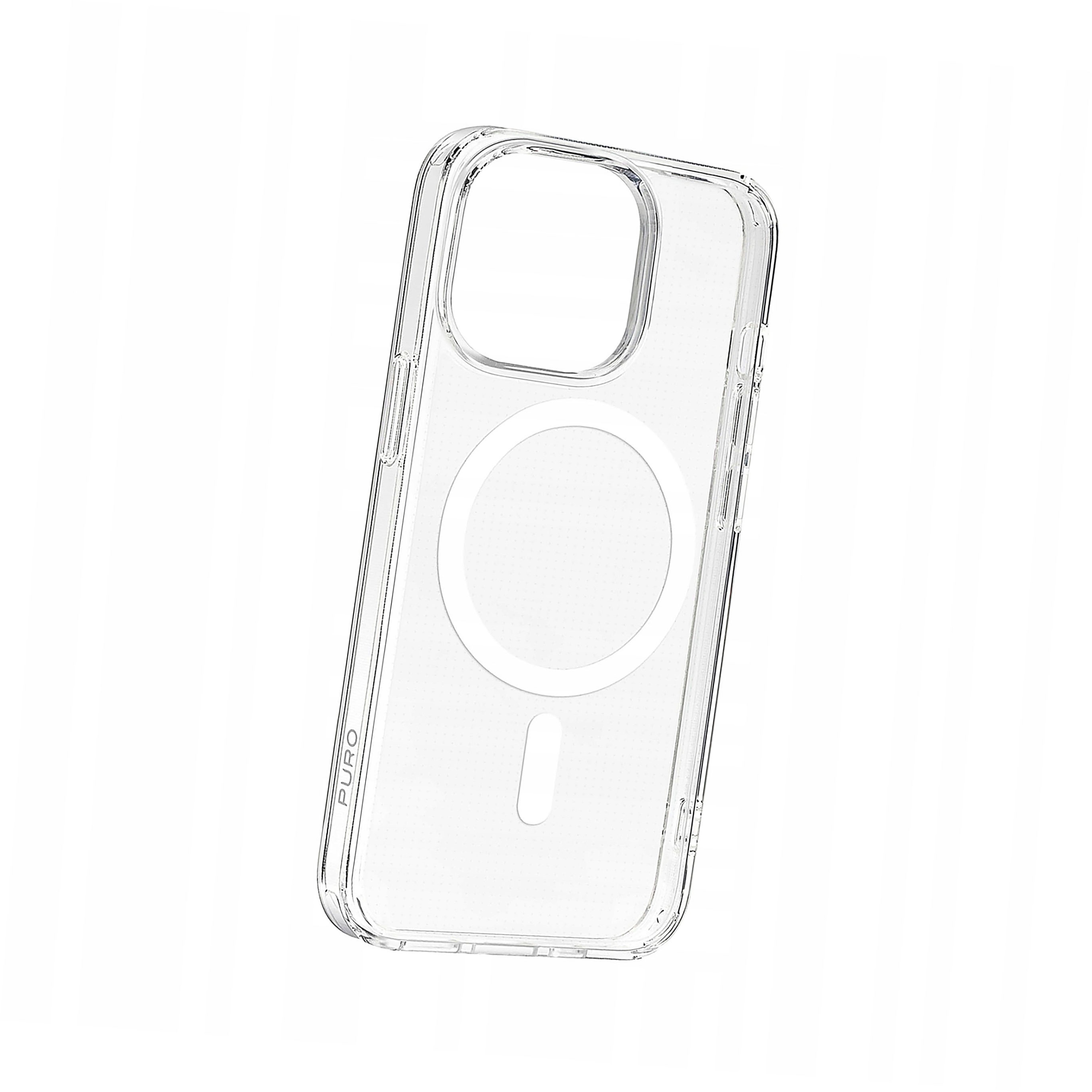 Plecki Etui silikonowe Puro Lite Mag MagSafe do iPhone 15 Pro