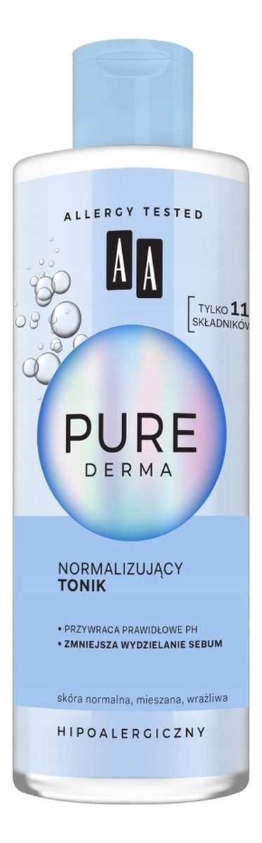 AA Pure derma Normalizujący tonik 200 ml