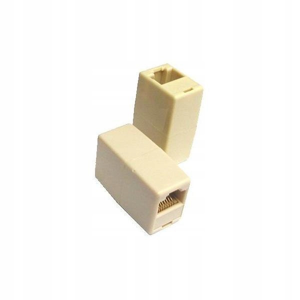 Łącznik beczki RJ45 F RJ45 F, nie krzyżowy 1szt.