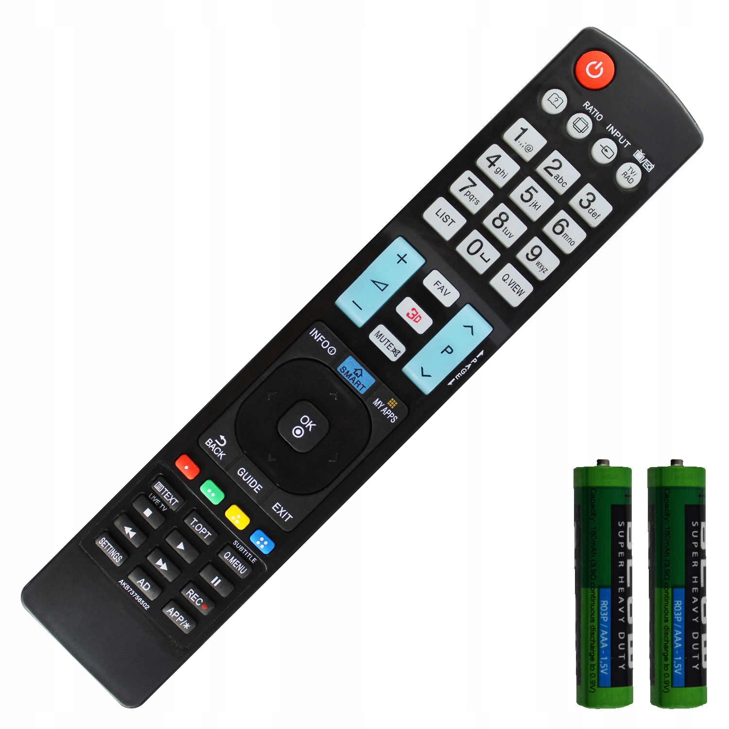 Pilot do TV LG 47LA620S