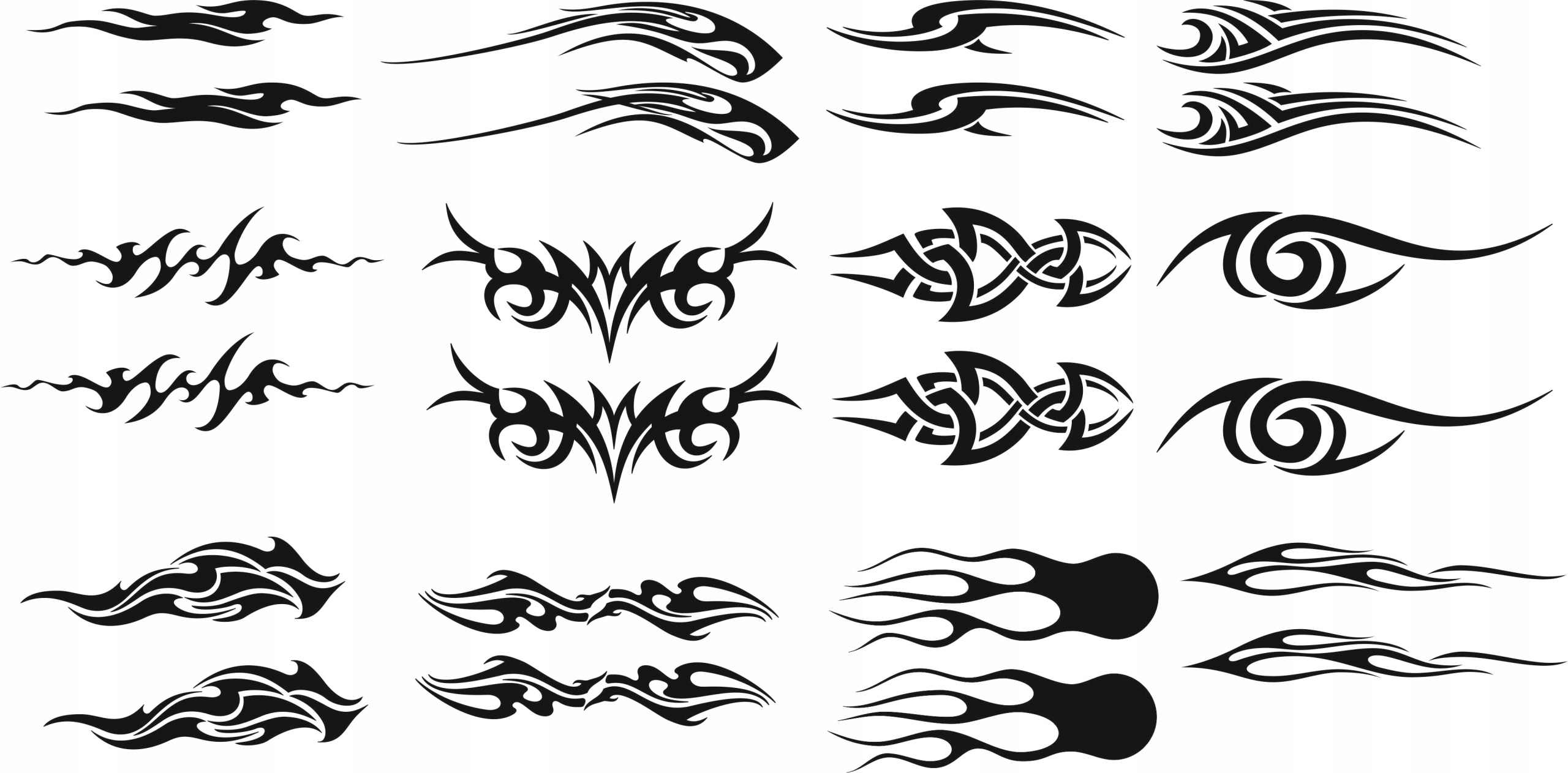 TRIBALE NA ROWER GIGANTYCZNY ZESTAW!!!