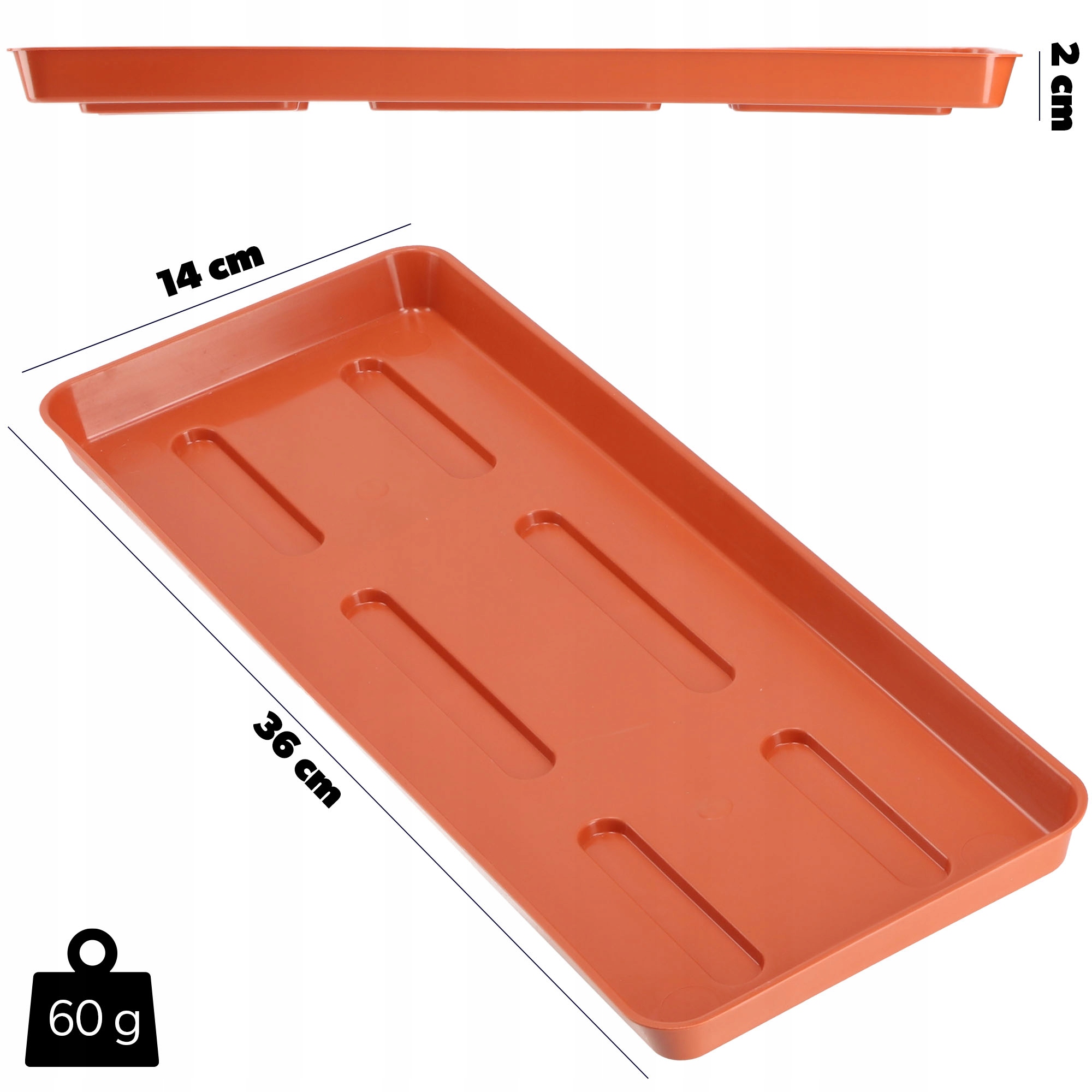 PODSTAWKA DO DONICZKI SKRZYNKI BALKONOWEJ 40cm Kod producenta K4396