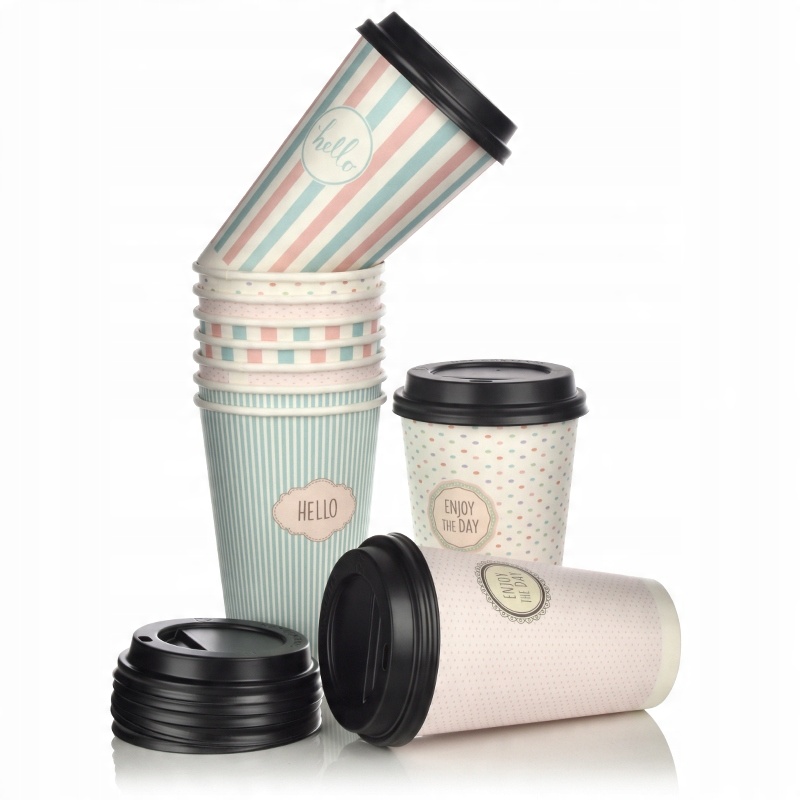 

Jednorazowe Kubki 250ml Przykrywka Czarna a100