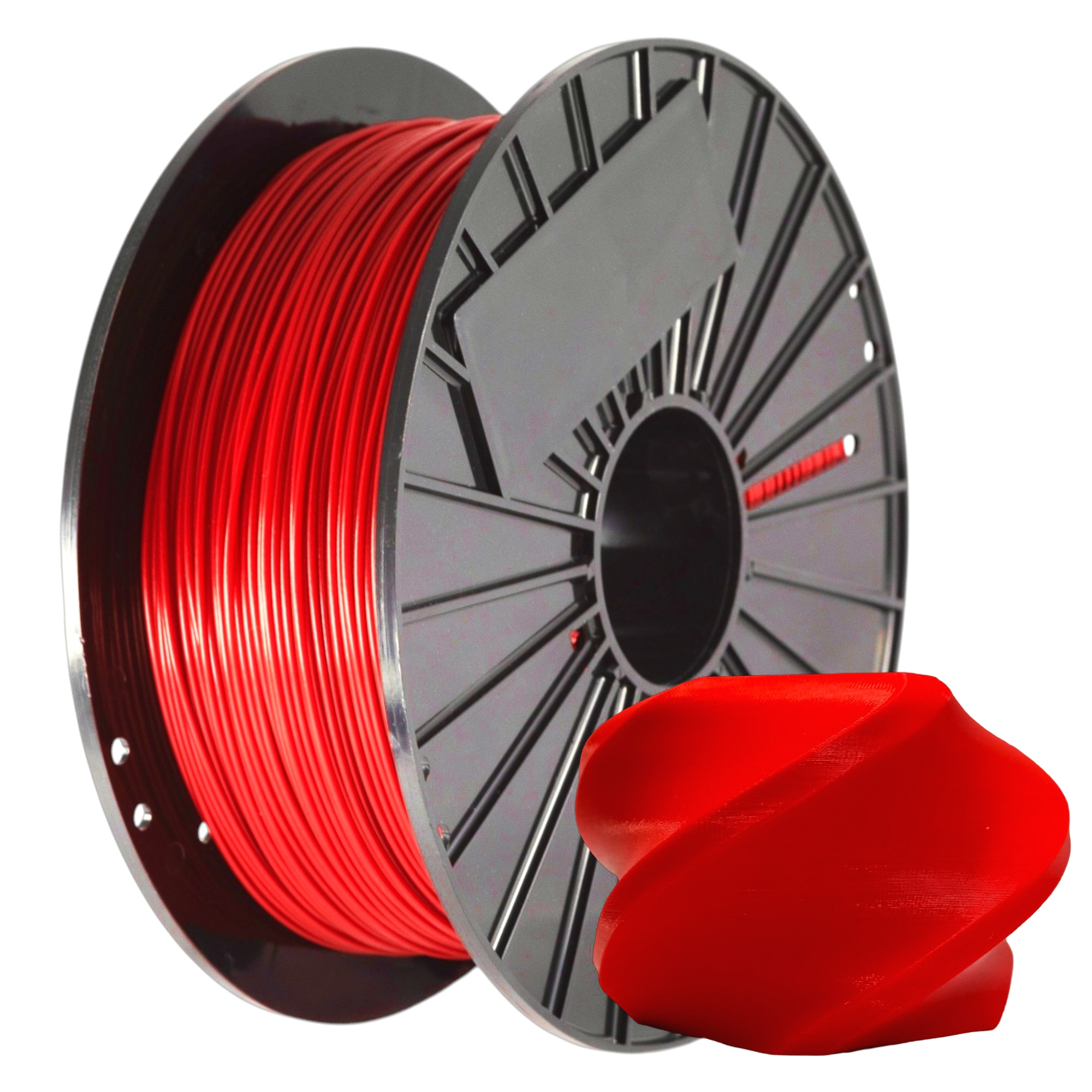 Filament Bioflex Světle Červený 1,75 mm 1 kg F3D