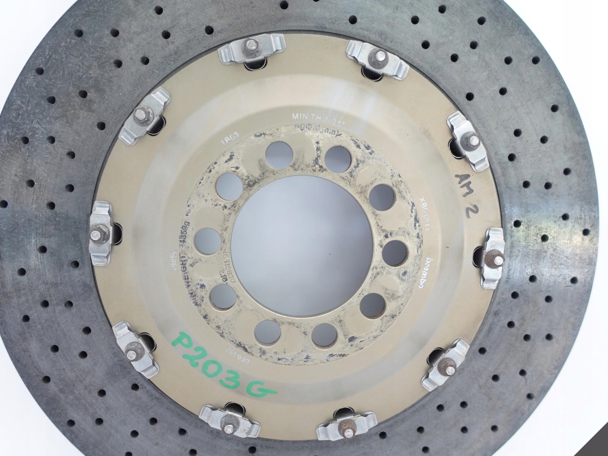 FERRARI 458 CHALLENGE DISQUE CERAMICZNA CERAMIC