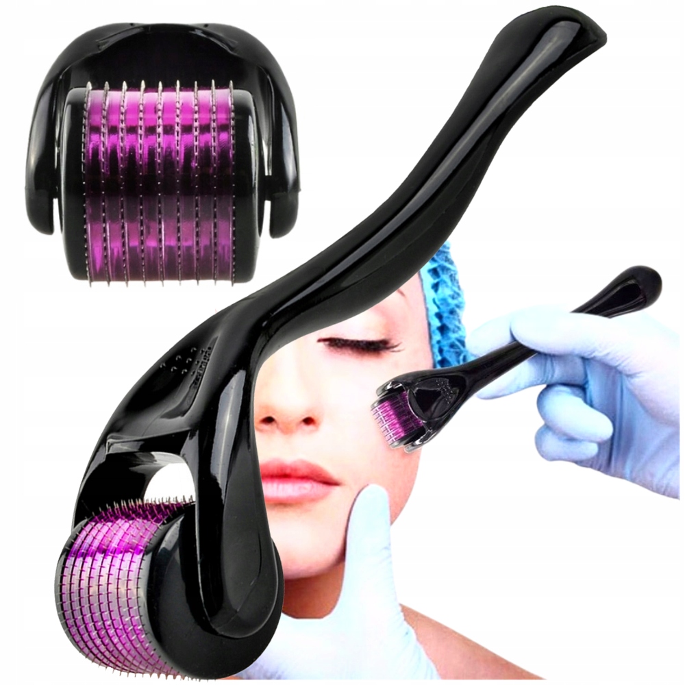 WAŁEK ROLLER MASAŻER IGŁY do twarzy zarostu brody