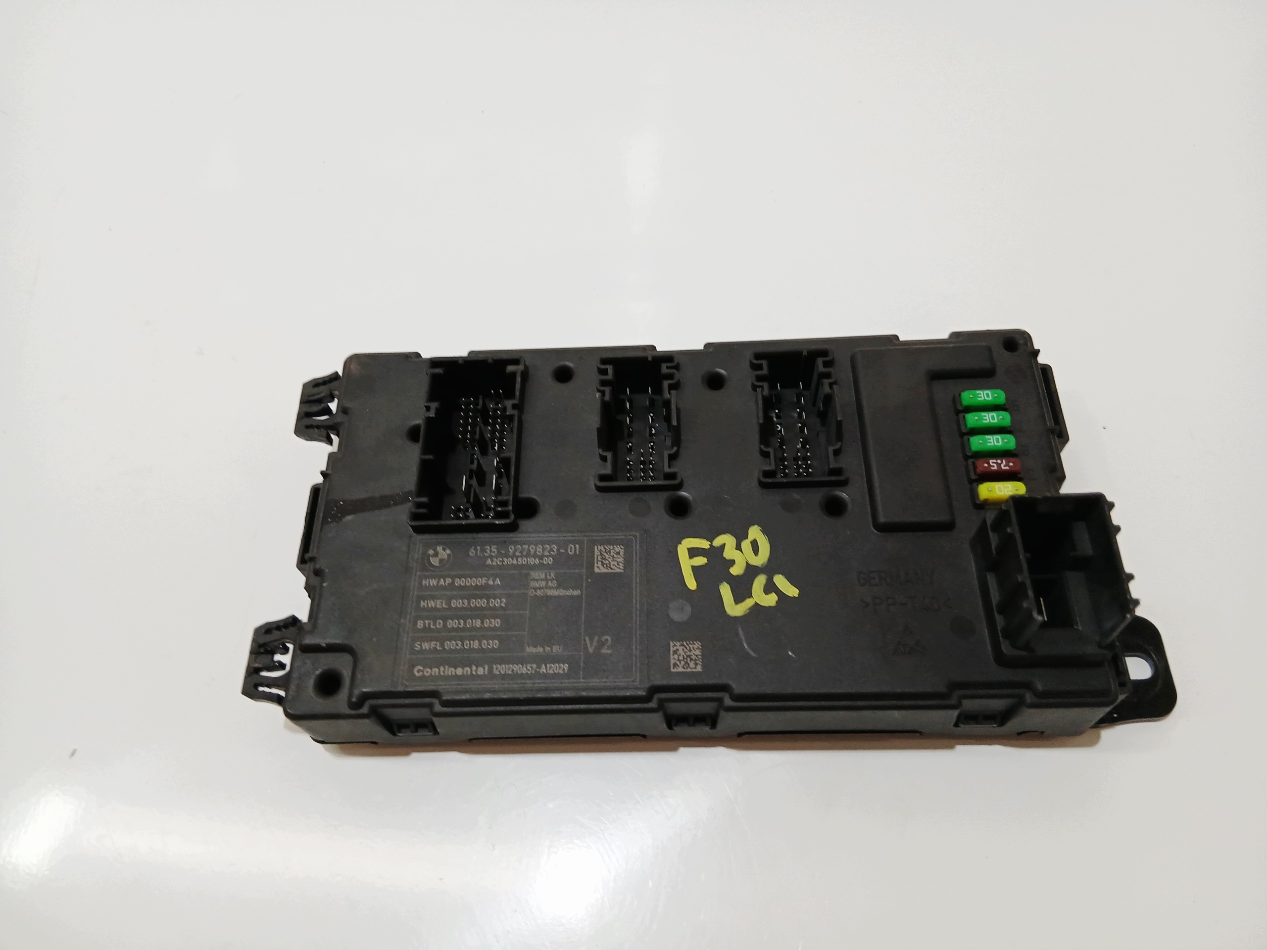module REM control unit BMW F30 LCI 9279823