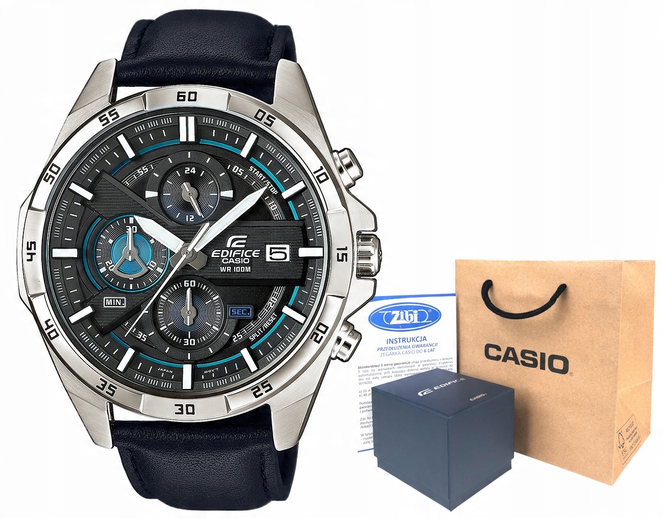 

Zegarek Casio Edifice EFR-556L-1AV 10BAR hologram