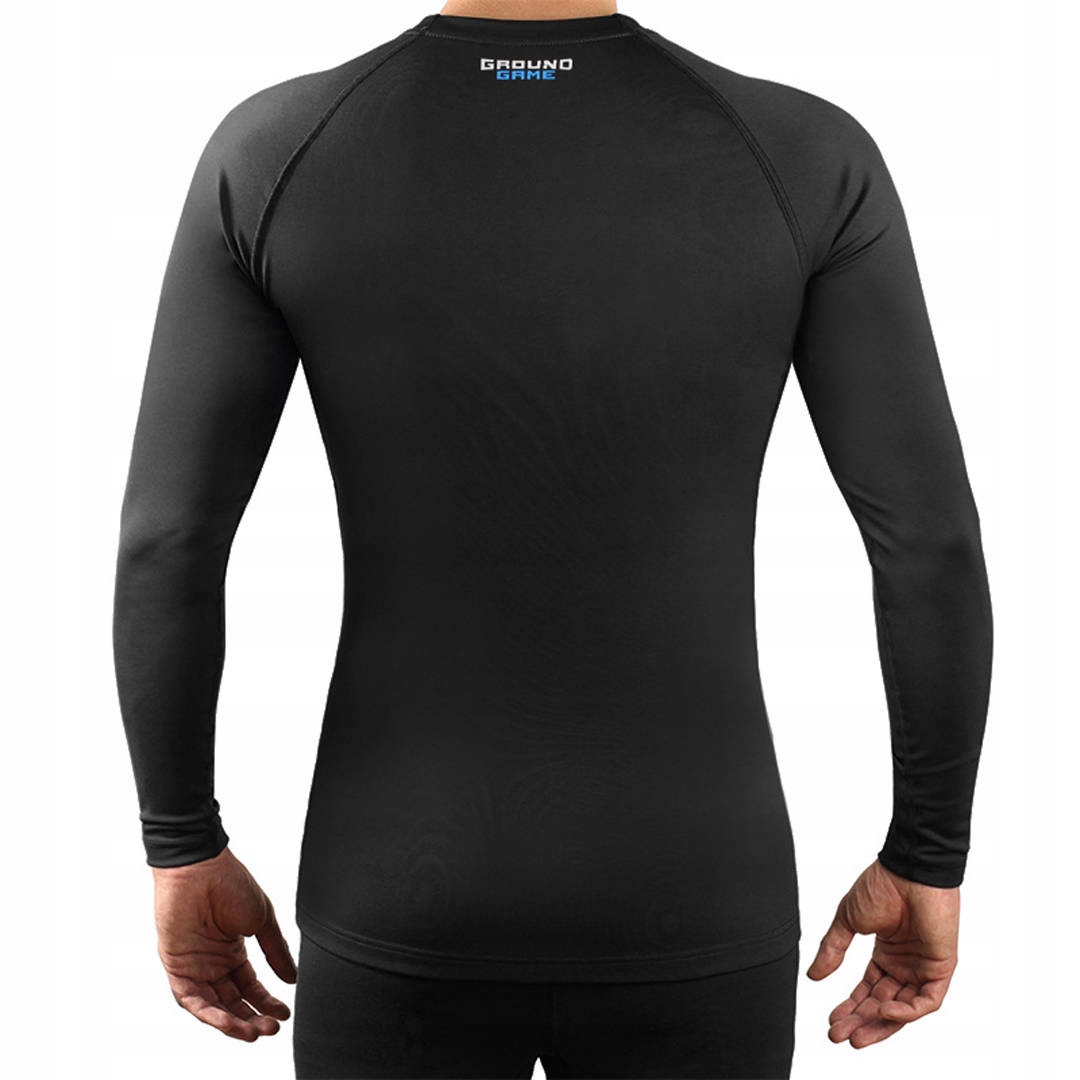 Rashguard męski z długim rękawem Ground Game Essential Logo r. XL Marka Ground game