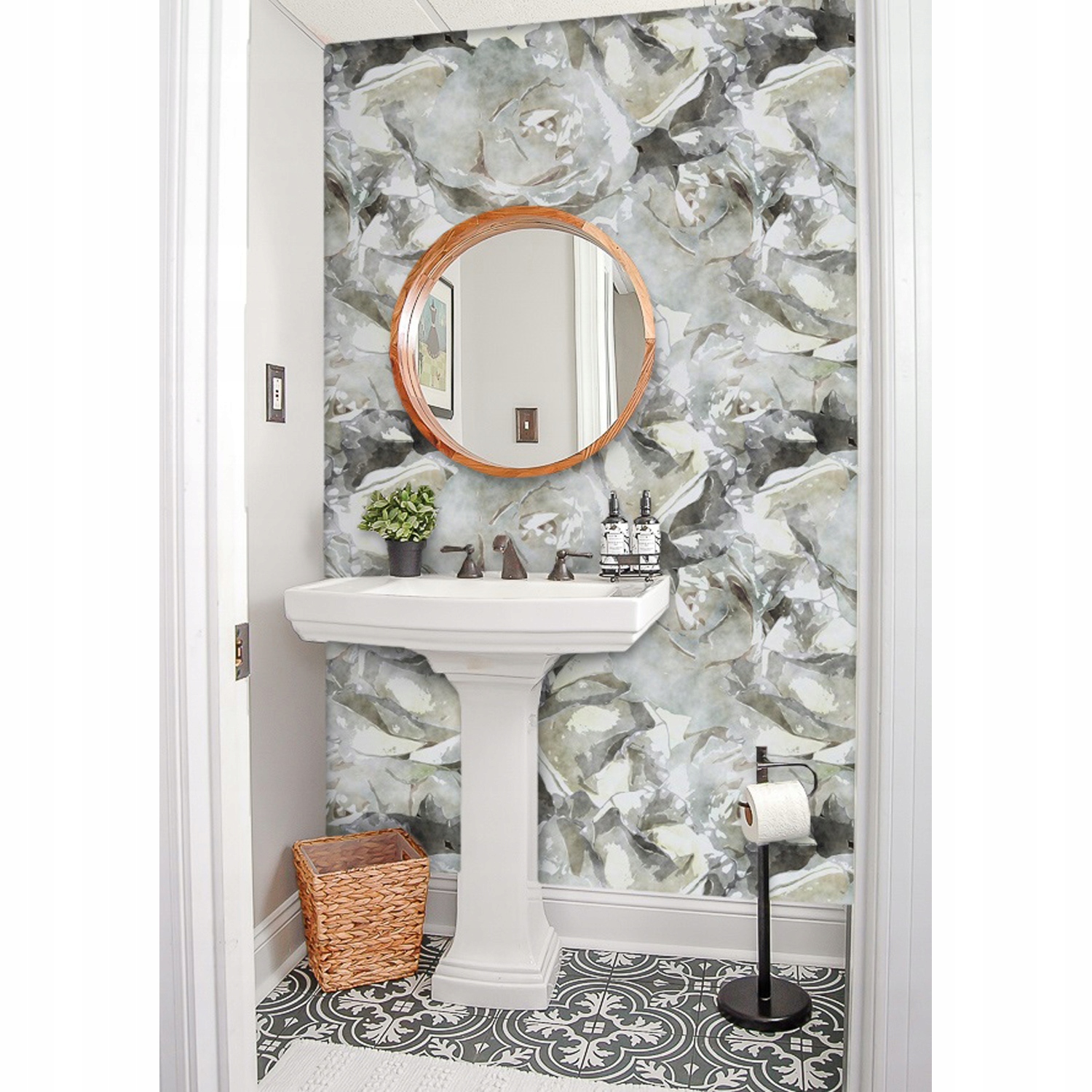 

Samoprzylepna fototapeta Białe róże 208x146 cm