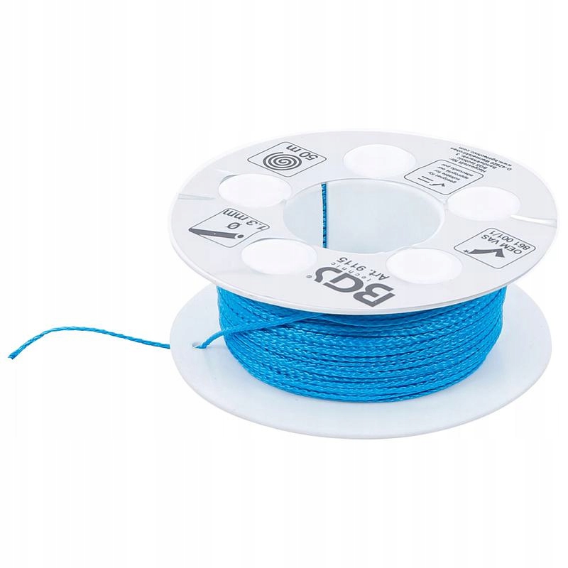 Nylonová šňůra na demontáž skel 50 m 115 daN, Bgs 9115