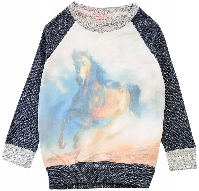

Your Bluza Dzianina Koń W Galopie 128 J131B